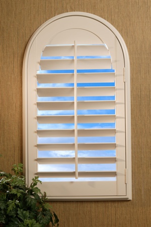 Louvered Arch Shutters
